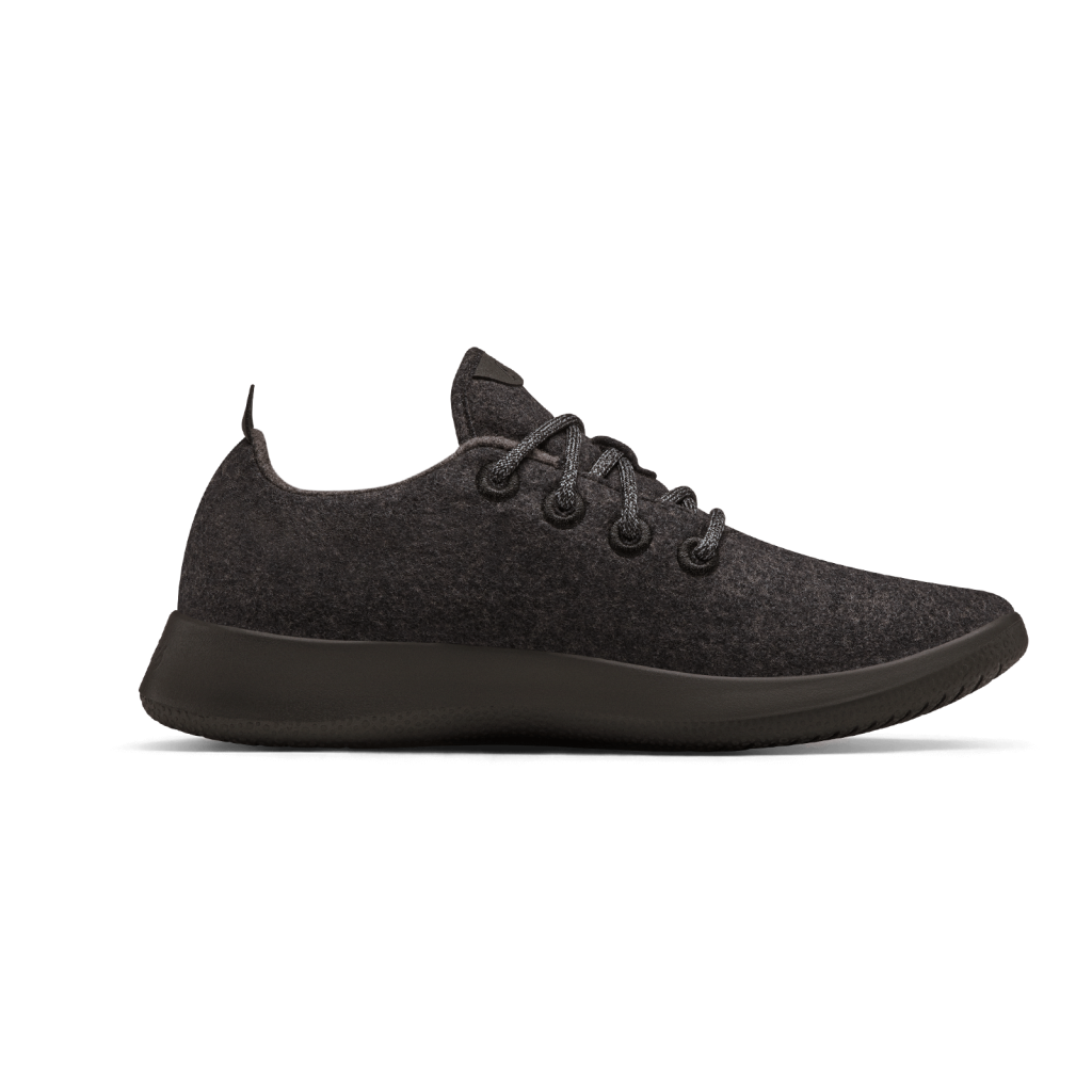 Allbirds W Wool Runner Freizeitschuhe in SCHWARZ