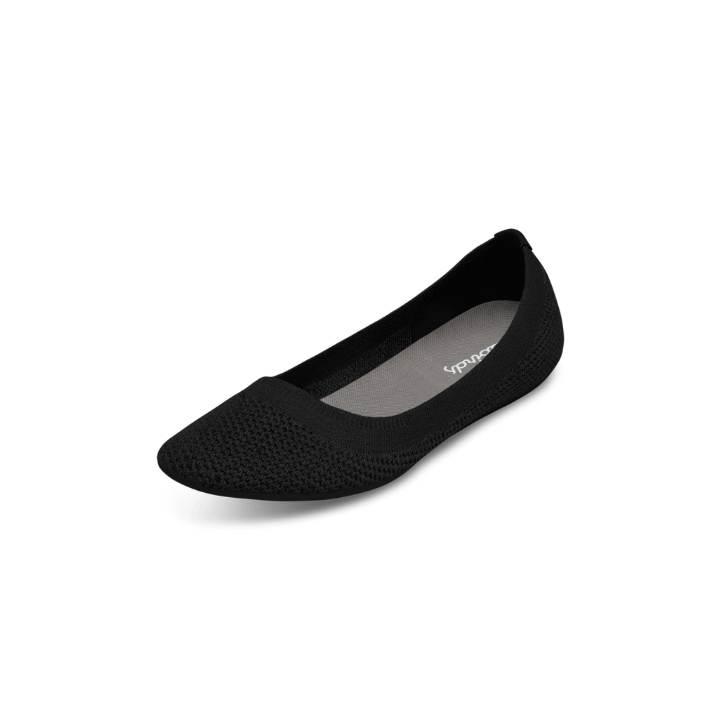 Allbirds W Tree Breezer Ballerinas in SCHWARZ
