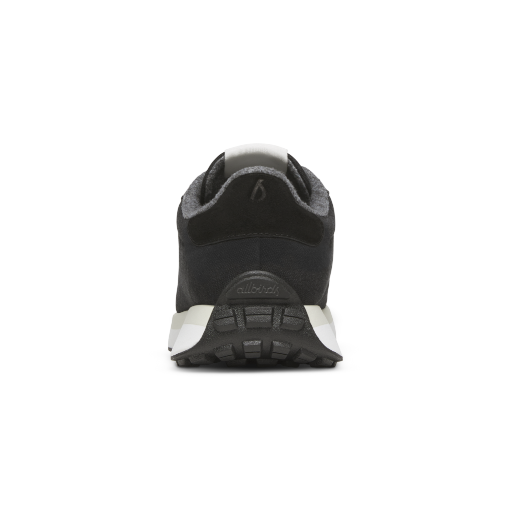 Allbirds Womens Varsity Freizeitschuhe in SCHWARZ