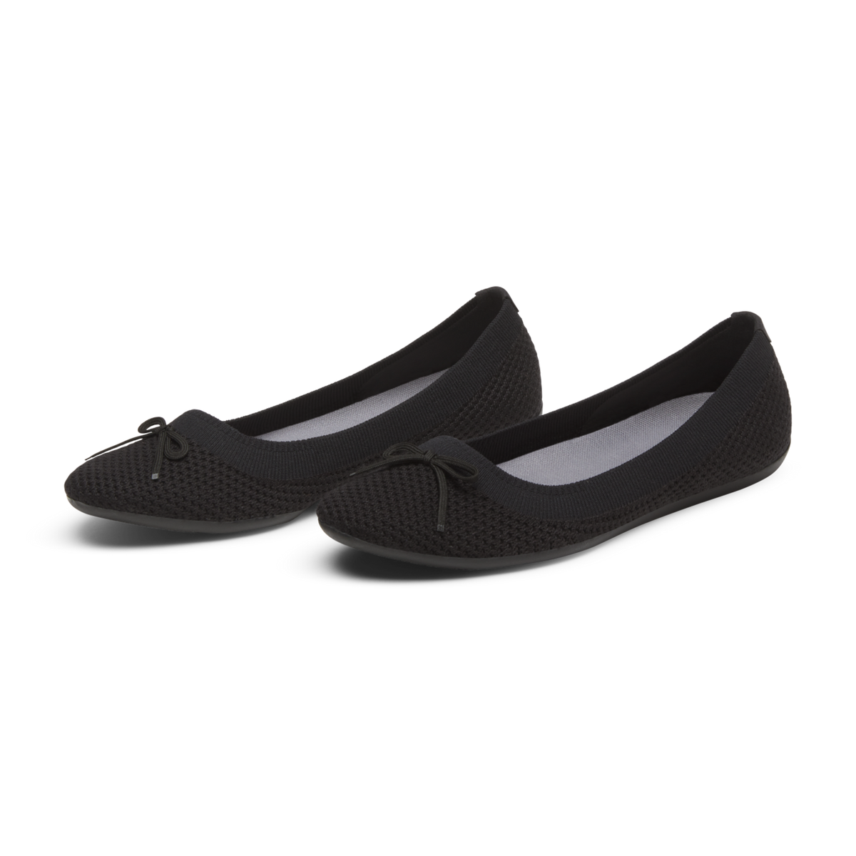 Allbirds W Tree Breezer Bow Ballerinas in SCHWARZ