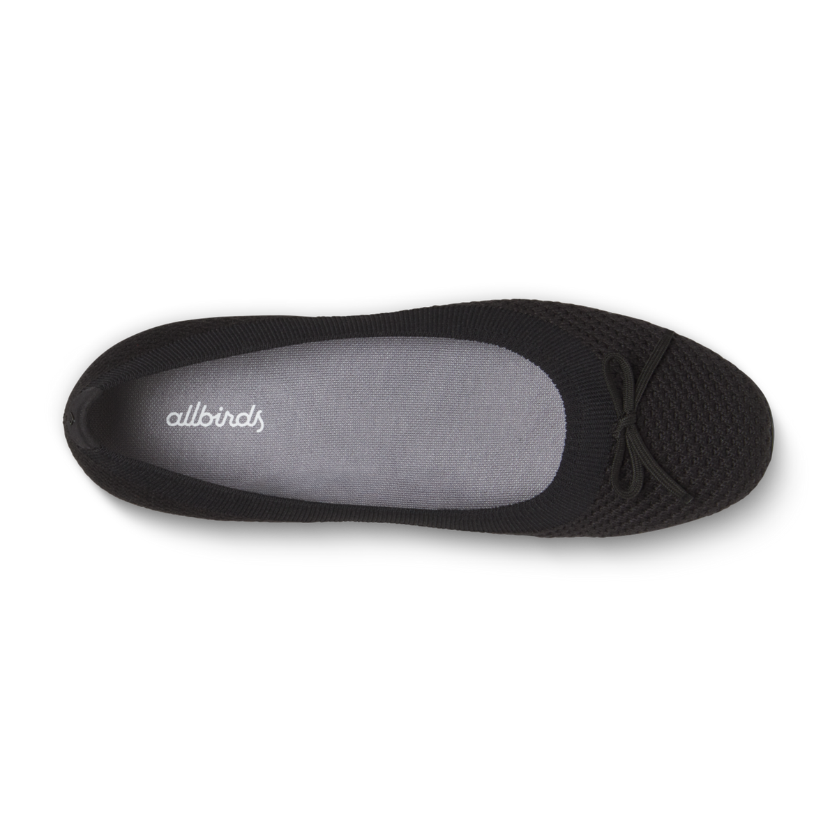 Allbirds W Tree Breezer Bow Ballerinas in SCHWARZ