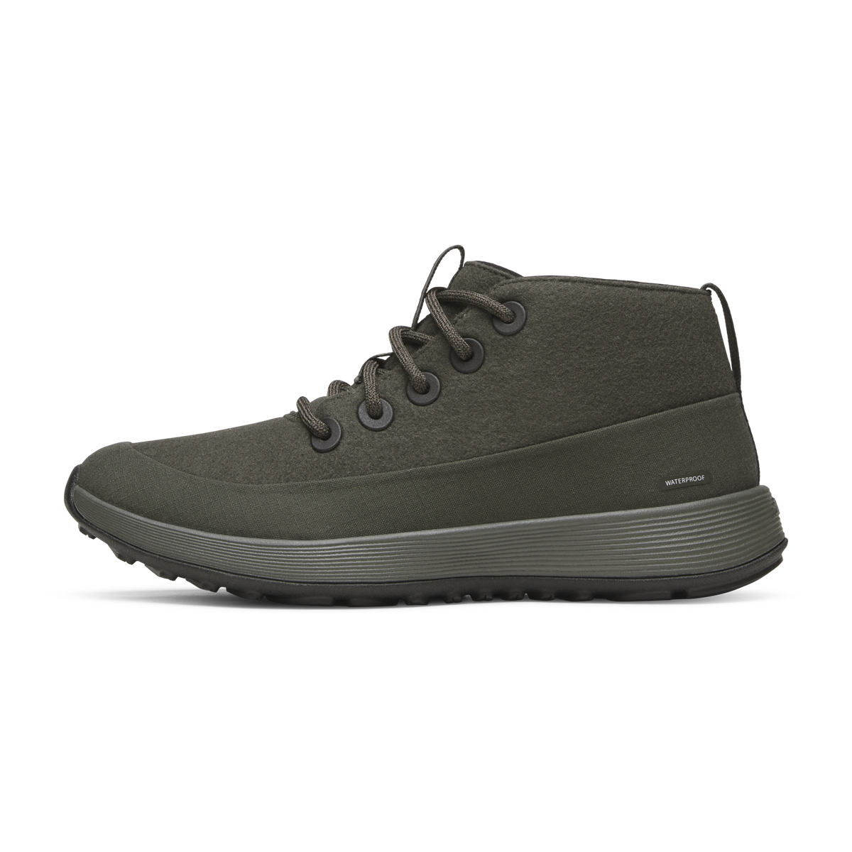Allbirds W Wool Runner NZ Mid Waterproof Freizeitschuhe in GRÜN