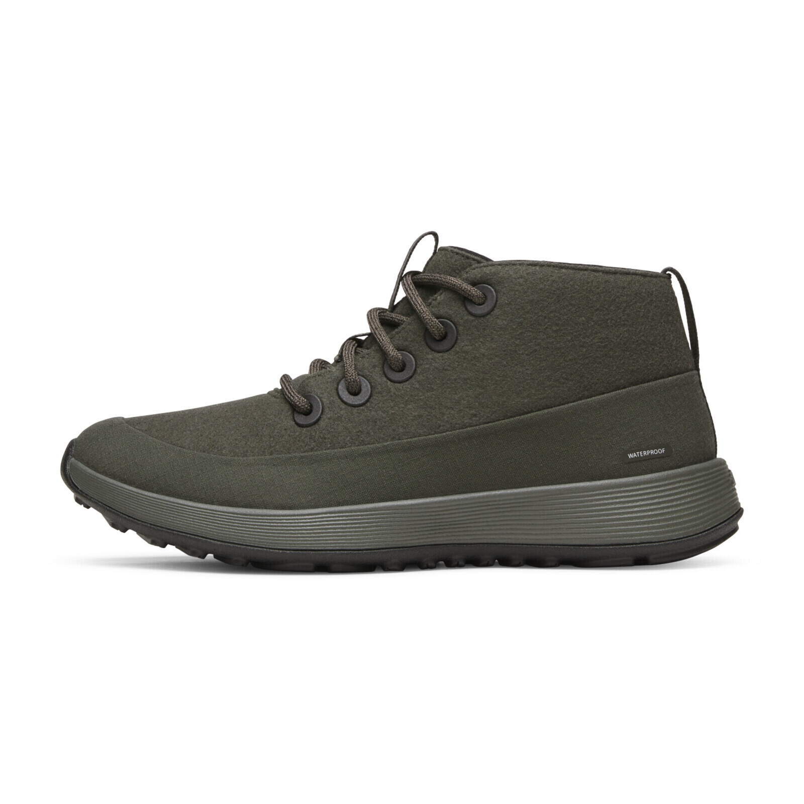 Allbirds M Wool Runner NZ Mid Waterproof Freizeitschuhe in GRÜN