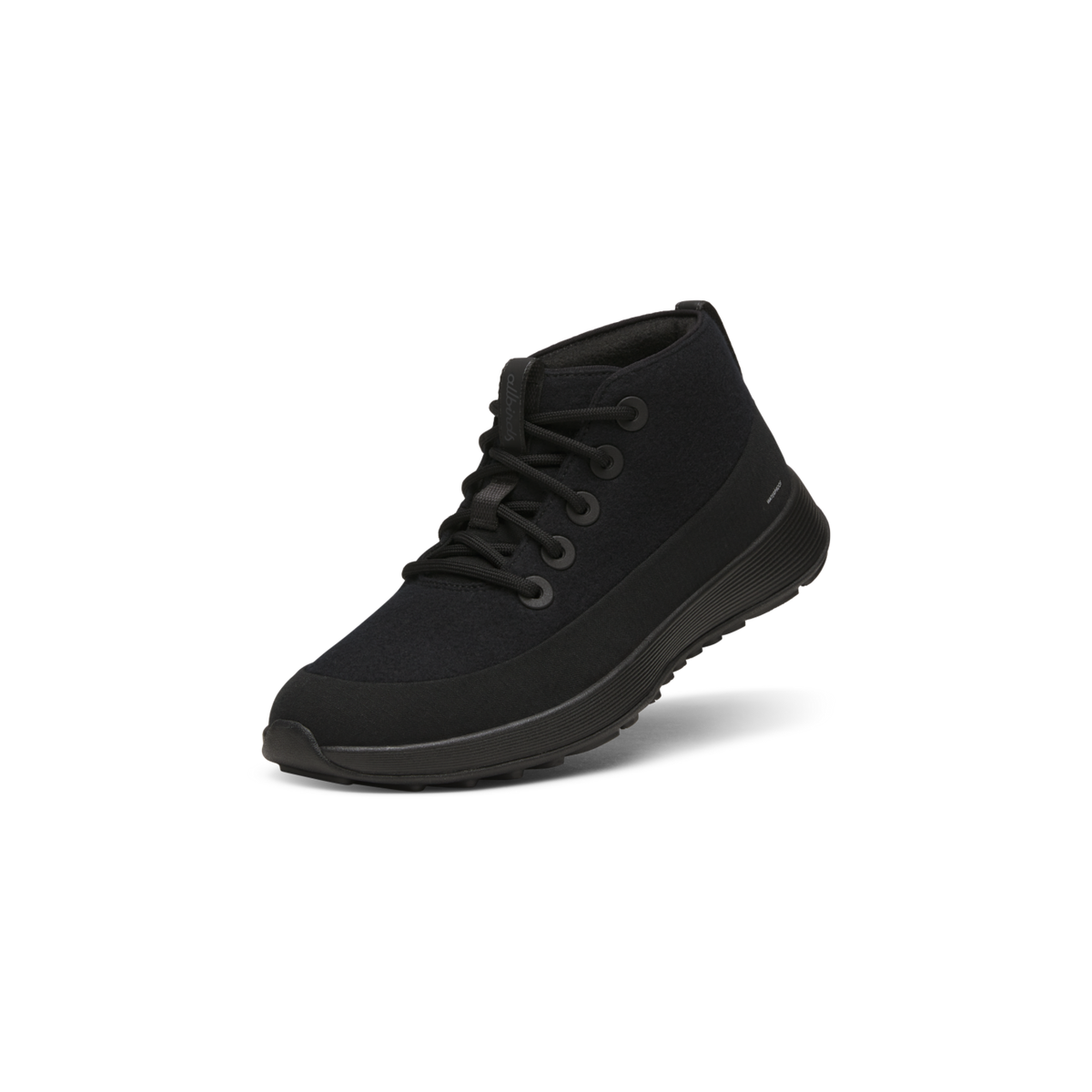 Allbirds M Wool Runner NZ Mid Waterproof Freizeitschuhe in SCHWARZ