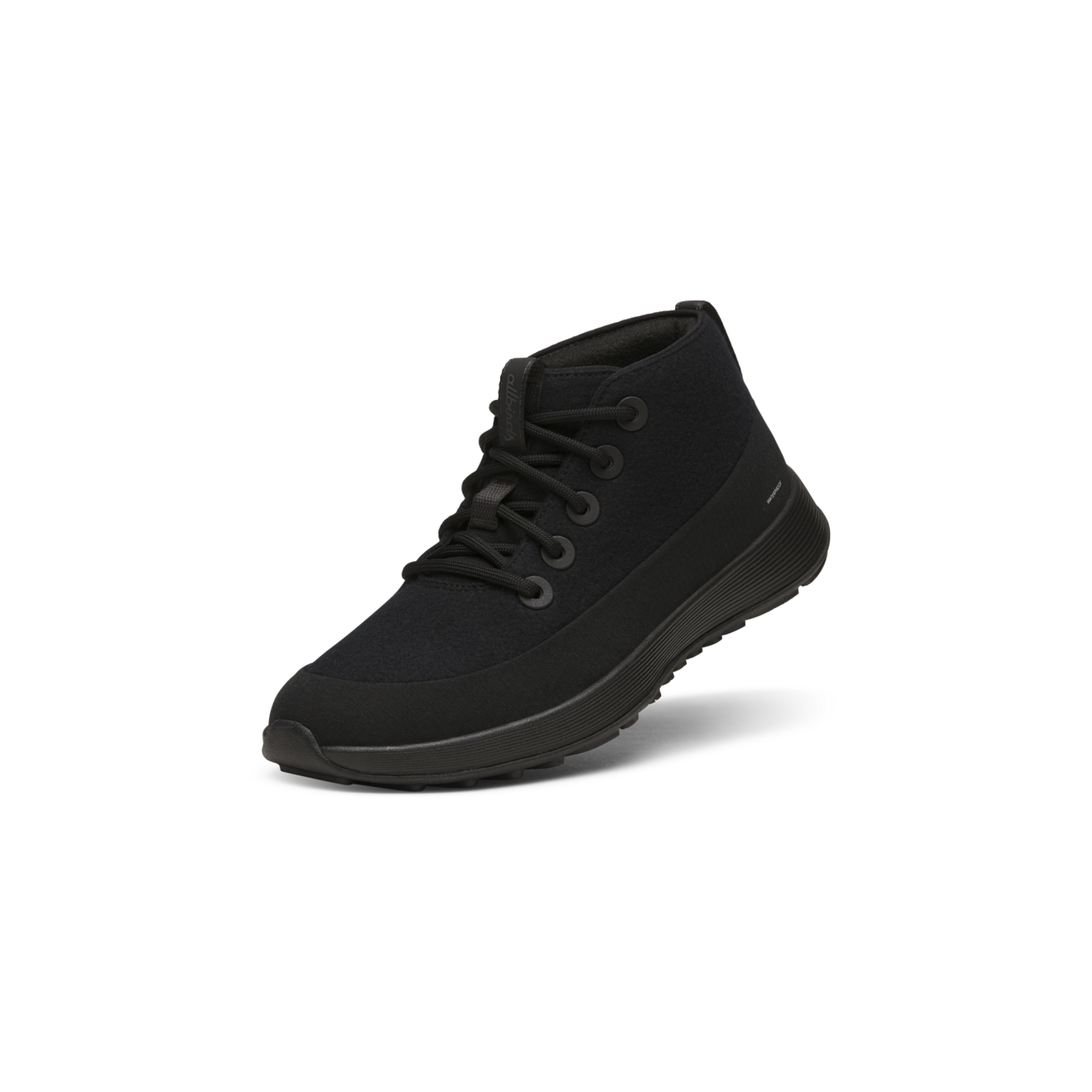 Allbirds M Wool Runner NZ Mid Waterproof Freizeitschuhe in SCHWARZ