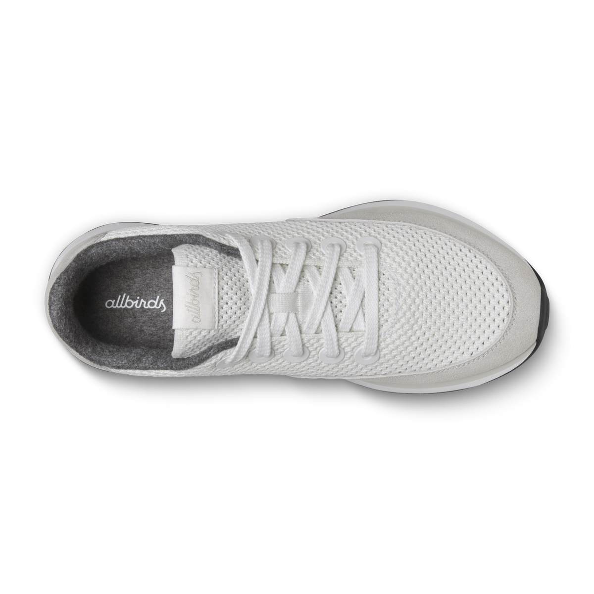 Allbirds Mens Varsity Airy Freizeitschuhe in WEISS
