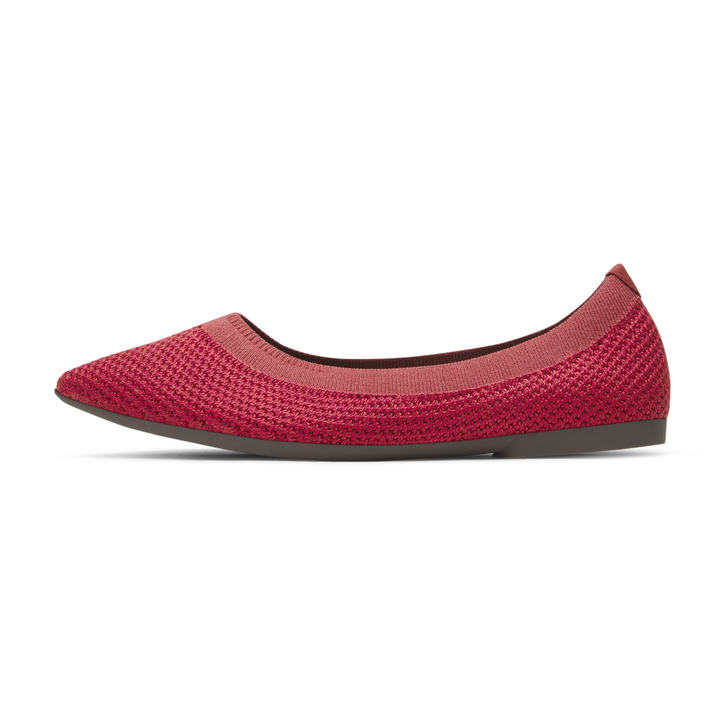 Allbirds W Breezer Point Ballerinas in ROT