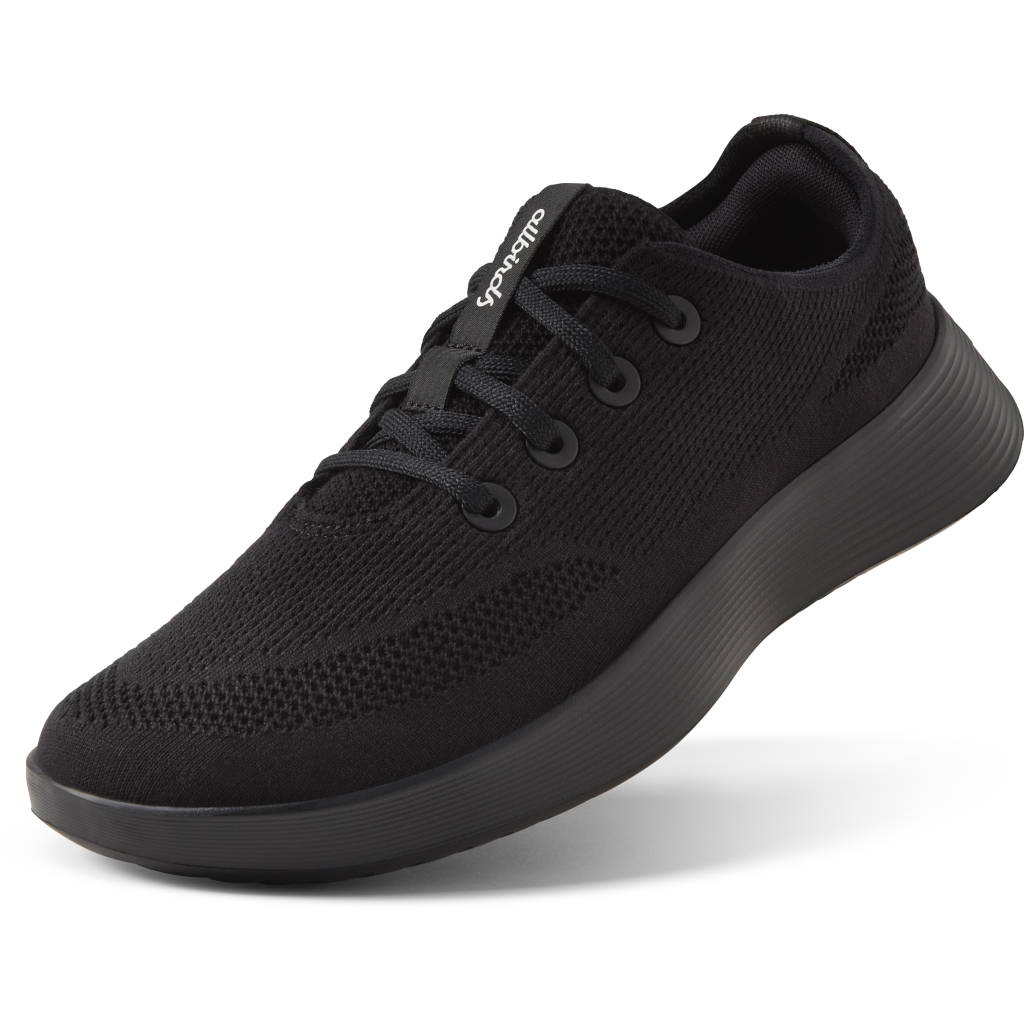 Allbirds M Tree Runner Go Freizeitschuhe in SCHWARZ