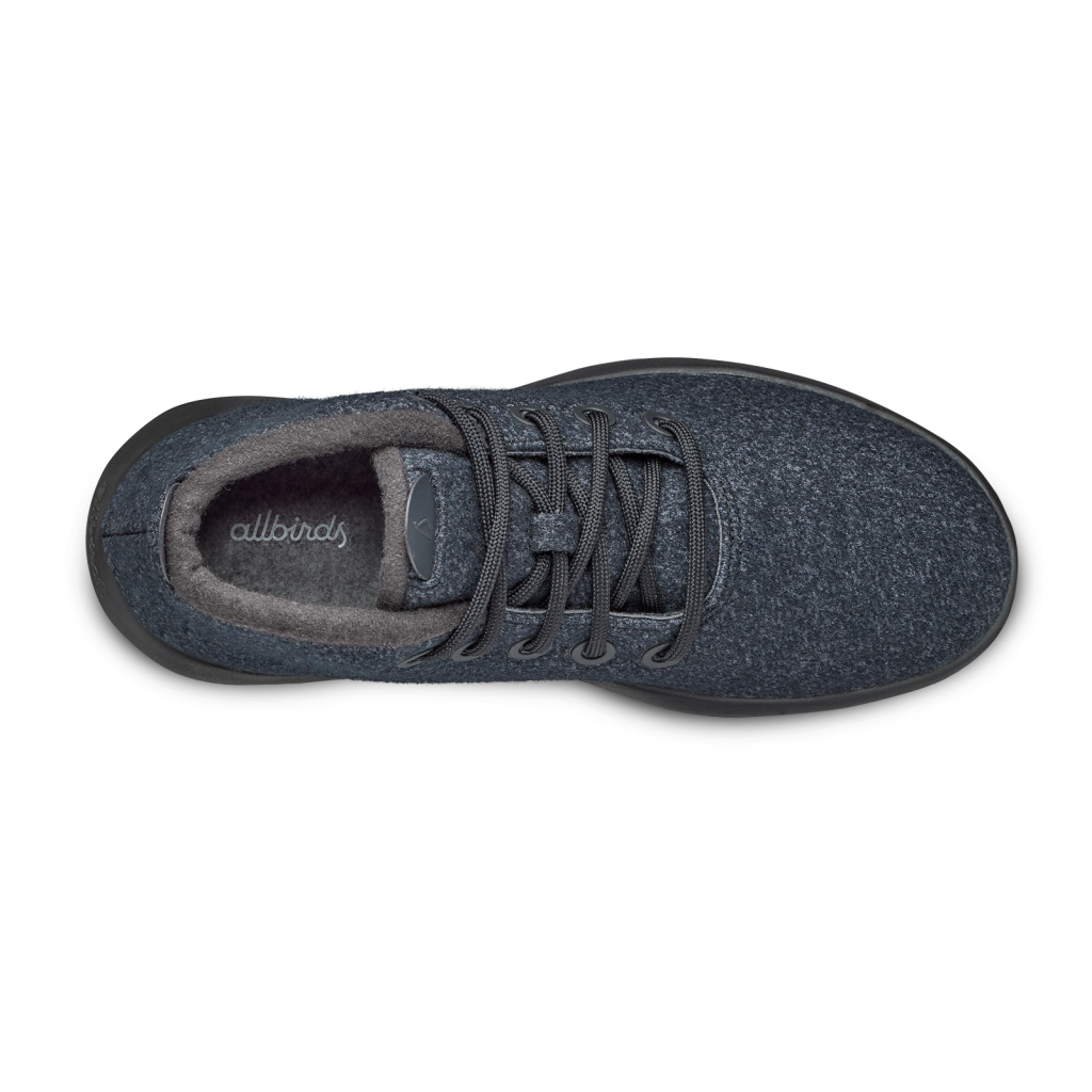 Allbirds W Wool Runner-up Mizzle Freizeitschuhe in SCHWARZ