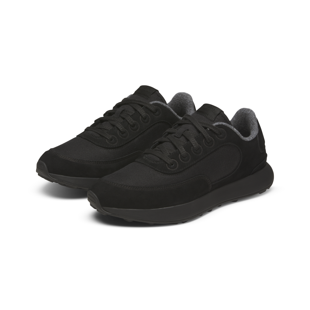 Allbirds Mens Varsity Freizeitschuhe in SCHWARZ