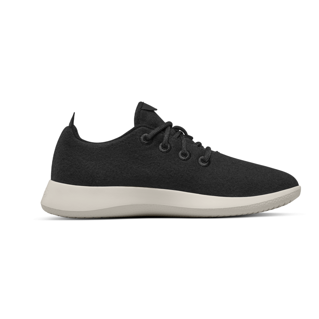 Allbirds W Wool Runner Freizeitschuhe in SCHWARZ