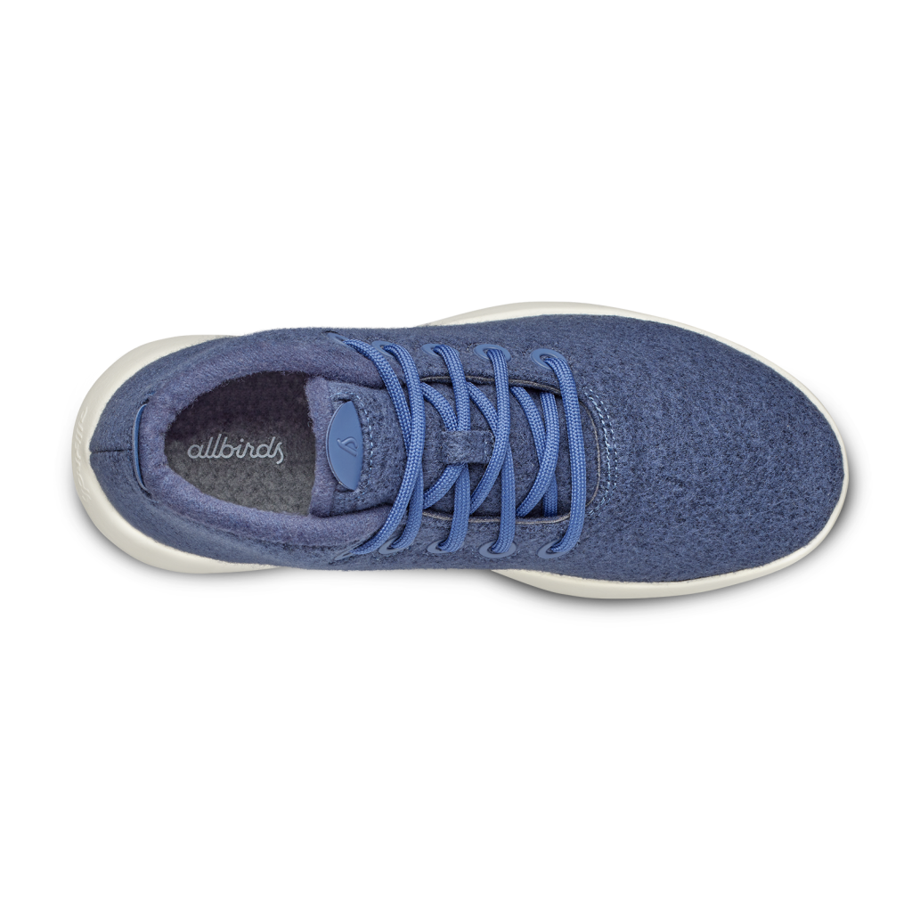 Allbirds W Wool Runner-up Mizzle Freizeitschuhe in BLAU